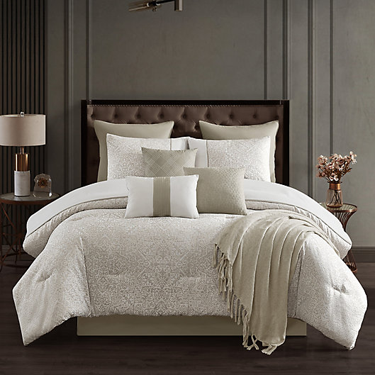 Keats 10 Piece Comforter Set Bed Bath, Bed Bath And Beyond Comforter King Sets