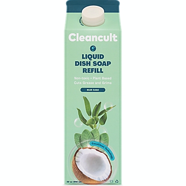 Cleancult 32 fl. oz. Dish Soap Refill in Blue Sage. View a larger version of this product image.