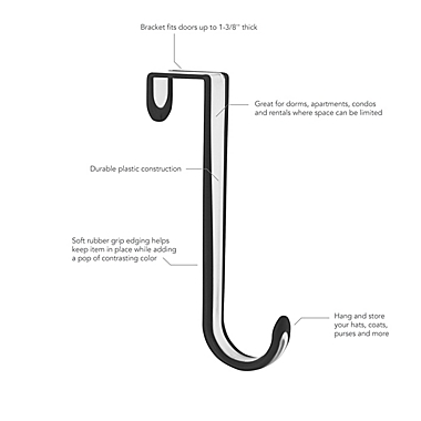 Simply Essential&trade; Over-the-Door Hook. View a larger version of this product image.