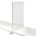 Alternate image 1 for Simply Essential&trade; Clear Shelf Dividers (Set of 2)