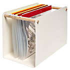 Alternate image 0 for Squared Away&trade; Wood and Metal Hanging File Organizer in Coconut Milk