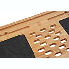 Alternate image 3 for Squared Away&trade; Wood Lap Desk with Felt Mouse Pads