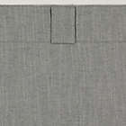 Alternate image 1 for Bee & Willow&trade; Textured Herringbone 108-Inch Curtain Panel in Dark Grey (Single)