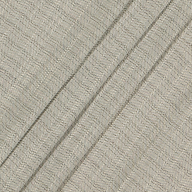 Bee & Willow&trade; Textured Herringbone 63-Inch Rod Pocket Curtain Panel in Grey (Single). View a larger version of this product image.