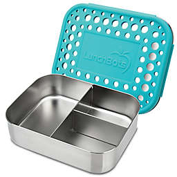 LunchBots® Medium Stainless Steel Trio 2 Bento Box