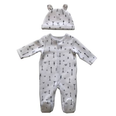 Aden Anais Safari Zip Muslin Footie In Grey Buybuy Baby