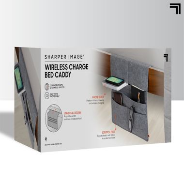 Sharper Image&reg; Wireless Charge Bedside Caddy. View a larger version of this product image.