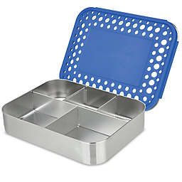 LunchBots® Large Stainless Steel Cinco Bento Box
