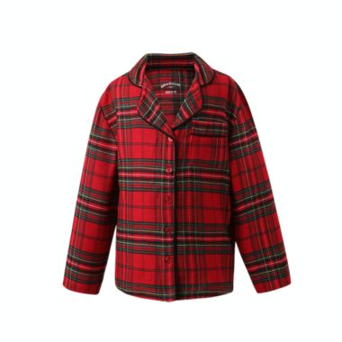 Bee &amp; Willow&trade; 2-Piece XX-Small Kids Holiday Family Pajama Set in Red Plaid. View a larger version of this product image.