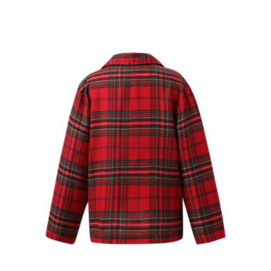 Bee &amp; Willow&trade; 2-Piece XX-Small Kids Holiday Family Pajama Set in Red Plaid. View a larger version of this product image.