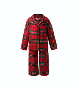 Pijama para niños XXCH de poliéster Bee & Willow™ Home Holiday Family color rojo