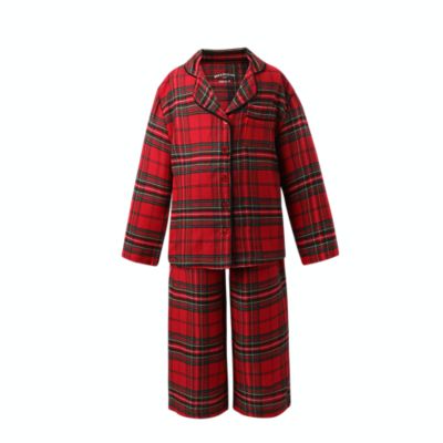 Bee &amp; Willow&trade; 2-Piece XX-Small Kids Holiday Family Pajama Set in Red Plaid