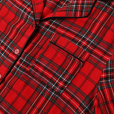 Bee &amp; Willow&trade; Small 2-Piece Women&#39;s Holiday Family Pajamas in Red Plaid. View a larger version of this product image.