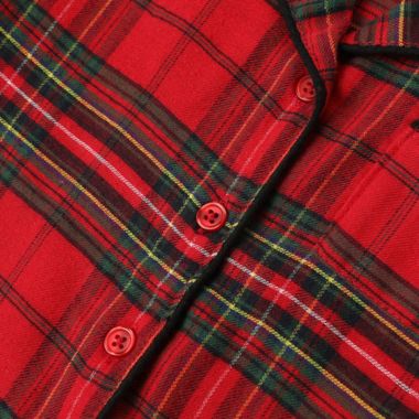 Bee &amp; Willow&trade; 2-Piece XX-Small Kids Holiday Family Pajama Set in Red Plaid. View a larger version of this product image.