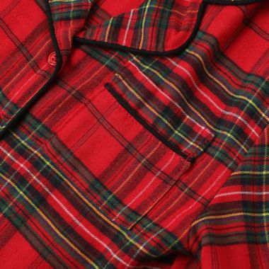 Bee &amp; Willow&trade; 2-Piece XX-Small Kids Holiday Family Pajama Set in Red Plaid. View a larger version of this product image.