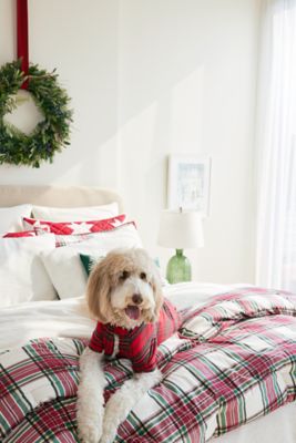 Bee &amp; Willow&trade; Large Holiday Dog Pajama in Red Plaid