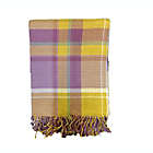 Alternate image 0 for Bee &amp; Willow&trade; Plaid Fringe Woven Outdoor Throw Blanket