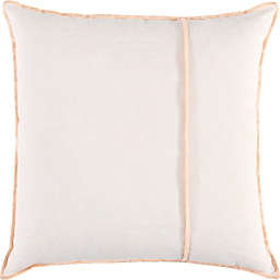 Studio 3B™ Chambray Square Throw Pillow in Peach