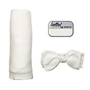 NYGB&reg; Size 0-12M 2-Piece Ditsy Bobble First &amp; Forever Wrap Set in Ivory