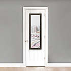 Alternate image 1 for Simply Essential&trade; 19-Inch x 56-Inch Rectangular Over-the-Door Mirror in Walnut