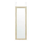 Alternate image 0 for Simply Essential&trade; 19-Inch x 56-Inch Rectangular Over-the-Door Mirror in Natural