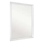 Alternate image 1 for Simply Essential&trade; 20-Inch x 26-Inch Rectangular Wall Mirror in White