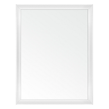 Simply Essential&trade; 20-Inch x 26-Inch Rectangular Wall Mirror in White. View a larger version of this product image.