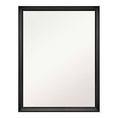 Simply Essential&trade; 20-Inch x 26-Inch Rectangular Wall Mirror in Black. View a larger version of this product image.