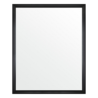 Simply Essential&trade; 27-Inch x 33-Inch Rectangular Wall Mirror in Black. View a larger version of this product image.