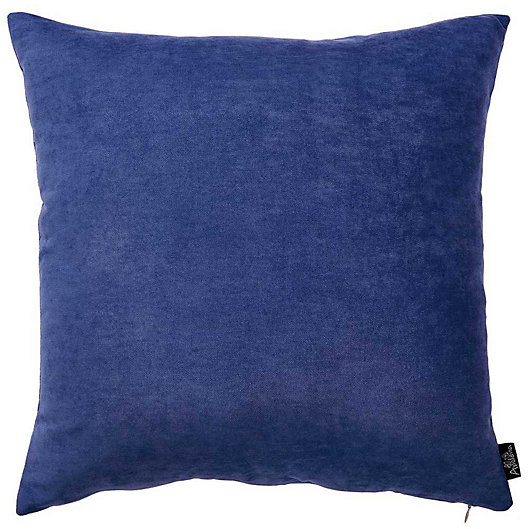 18'' Blue and White Phoenix Linen Pillow Case Standard Pillow Cover Home Decor