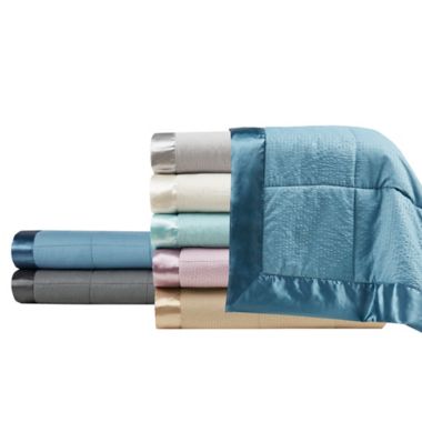 Madison Park&reg; Cambria Down Alternative Throw Blanket with 3M Scotchgard. View a larger version of this product image.