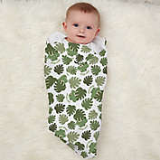 Jolly Jungle Alligator Baby Receiving Blanket in Green