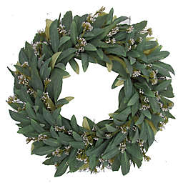 Everhome™ Bay Leaf 22-Inch Artificial Wreath
