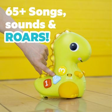 Bright Starts&trade; Go, Go, Dino Crawl &amp; Count Toy. View a larger version of this product image.