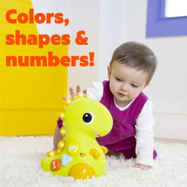 Bright Starts&trade; Go, Go, Dino Crawl &amp; Count Toy. View a larger version of this product image.