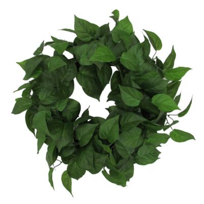 Simply Essential&trade; Philo Leaf and Grapevine 22-Inch Artificial Wreath