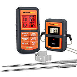 ThermoPro® TP-08 Duo Proper Digital Wireless Thermometer in Orange
