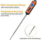 Alternate image 5 for ThermoPro&reg; TP01A Digital Instant-Read Meat Cooking Thermometer in Orange/Black