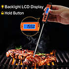 Alternate image 1 for ThermoPro&reg; TP01A Digital Instant-Read Meat Cooking Thermometer in Orange/Black