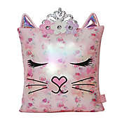 OMG Accessories&reg; Bella Flower Crown Throw Pillow in Pink