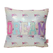 OMG Accessories&reg; Dream Over The Rainbow Throw Pillow in Lavender