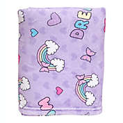 OMG Accessories&reg; Dream Rainbows Blanket in Lavender