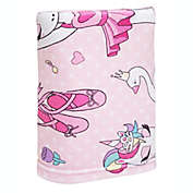 OMG Accessories&reg; Ballerina Gwen Unicorn Blanket in Pink