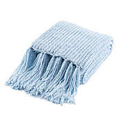 Bee &amp; Willow&trade; Chenille Fringe Throw Blanket in Skyway