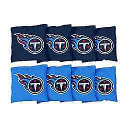 NFL Tennessee Titans 16 oz. Duck Cloth Cornhole Bean Bags (Set of 8)