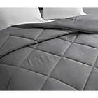 Alternate image 3 for Brushed Microfiber Twin Comforter in Grey