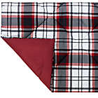Alternate image 3 for Brushed Microfiber Comforter in Red Plaid
