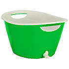 Alternate image 0 for H for Happy&trade; 4.5 Gallon Double-Wall Unbreakable Party Tub in Green