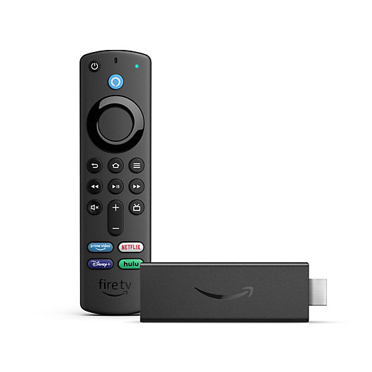 Alternate image 1 for Amazon Fire TV Stick 4th Generation With Alexa Voice Remote 2-Piece Set