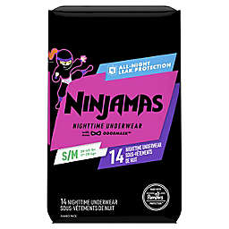 Pampers® Ninjamas Small/Medium 14-Count Girls' Nighttime Underwear